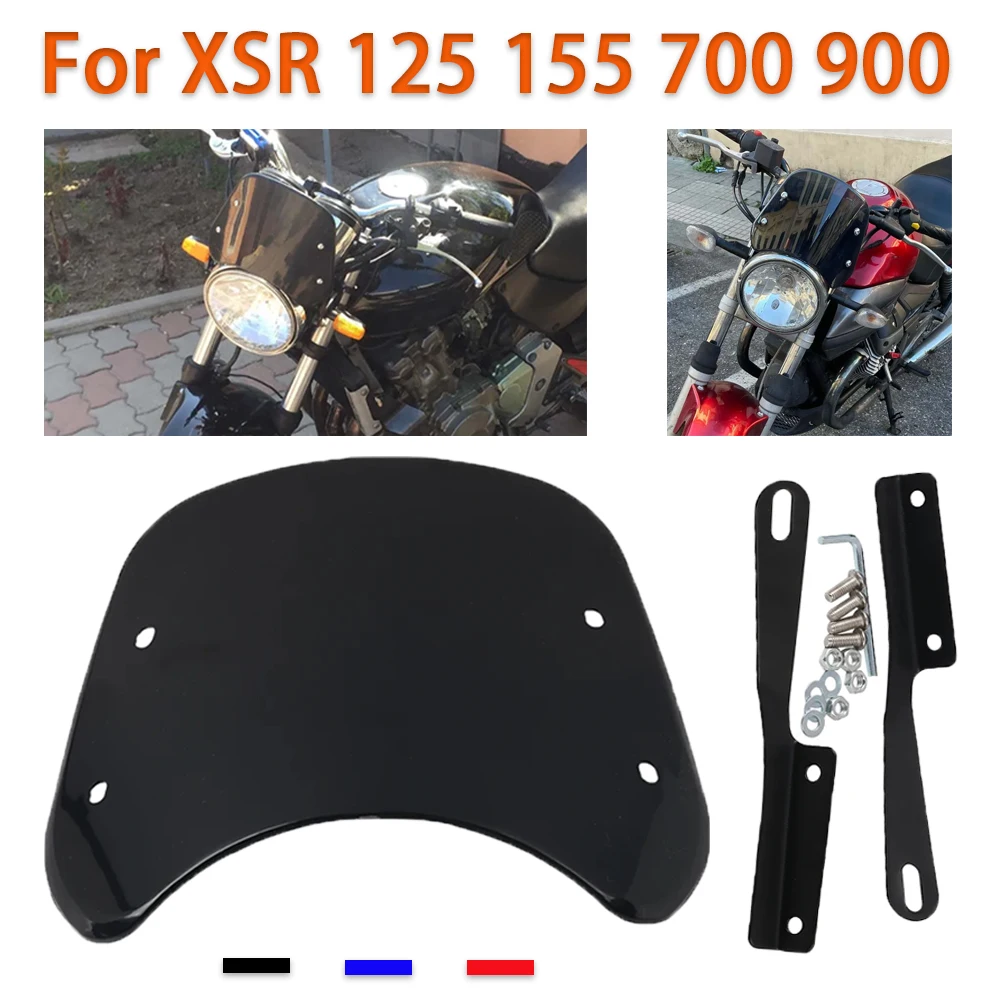 Deflector Wind Shield Guard Cover For Yamaha XSR700 XSR125 XSR155 XSR900 XSR700 900 125 155 Windshield Windscreen Wind Screen
Deflector Wind Shield Guard Cover For Yamaha XSR700 XSR125 XSR155 XSR900 XSR700 900 125 155 Windshield Windscreen Wind Screen