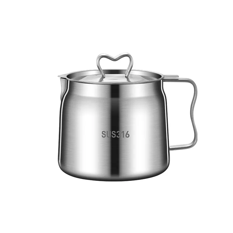 CX stainless steel oil filter pot with cover, dustproof and insect-proof, oil belt filter, household, oil storage tank
CX stainless steel oil filter pot with cover, dustproof and insect-proof, oil belt filter, household, oil storage tank