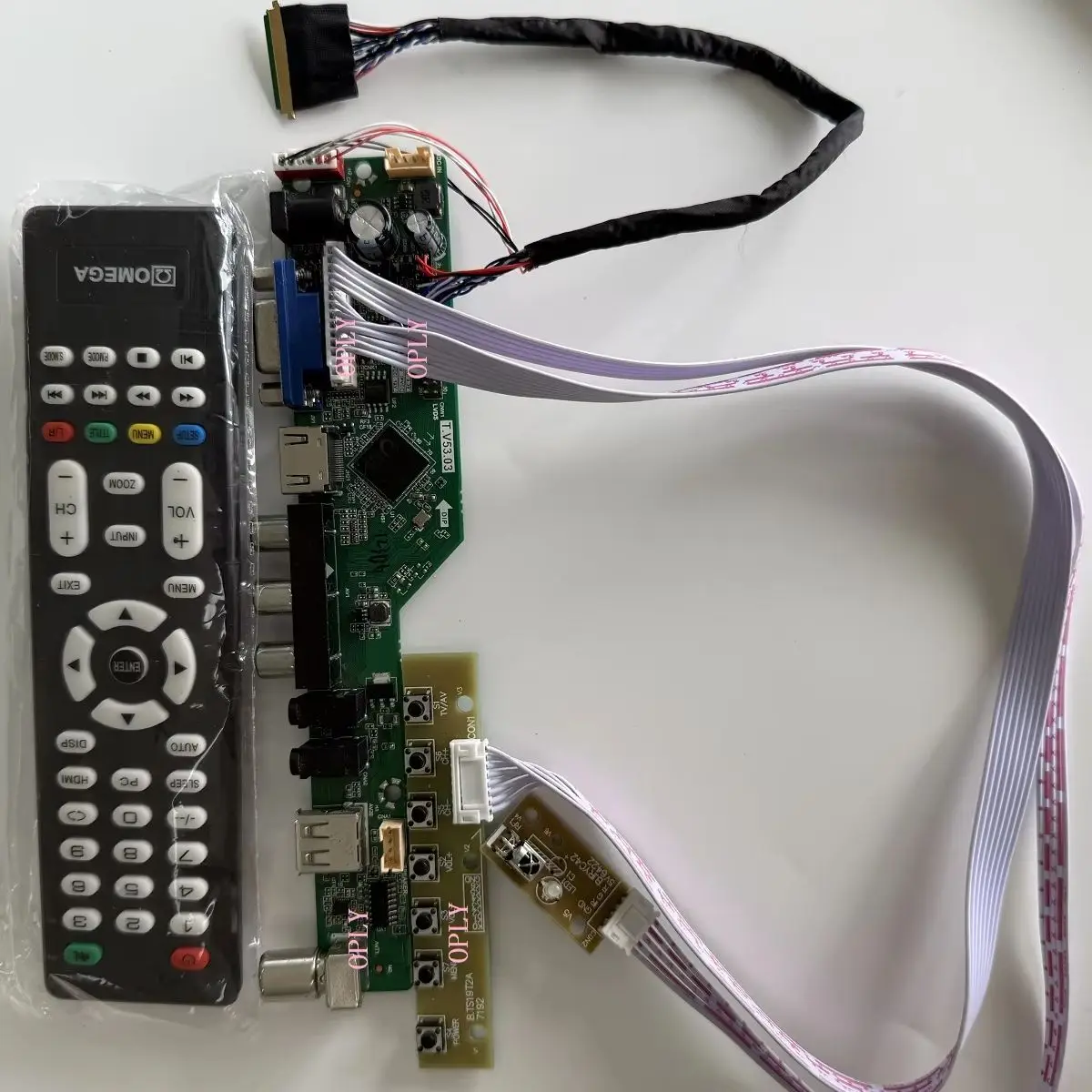 TV controller board kit HDMI-compatible AV VGA for N173FGE L N173FGE-L23/L21 1600x900 17.3" LED panel monitor USB audio display
TV controller board kit HDMI-compatible AV VGA for N173FGE L N173FGE-L23/L21 1600x900 17.3" LED panel monitor USB audio display