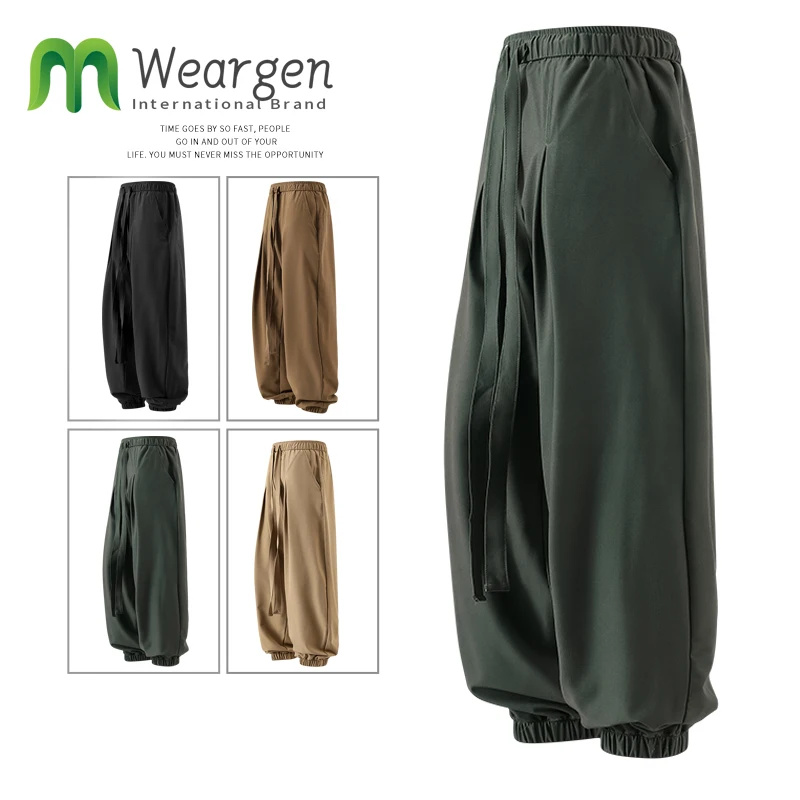M-8XL Large Size Ice Silk Trousers Pants Loose Trousers Casual Pants Summer Pants Work Clothes Sports Sweatpants Droop K106
M-8XL Large Size Ice Silk Trousers Pants Loose Trousers Casual Pants Summer Pants Work Clothes Sports Sweatpants Droop K106