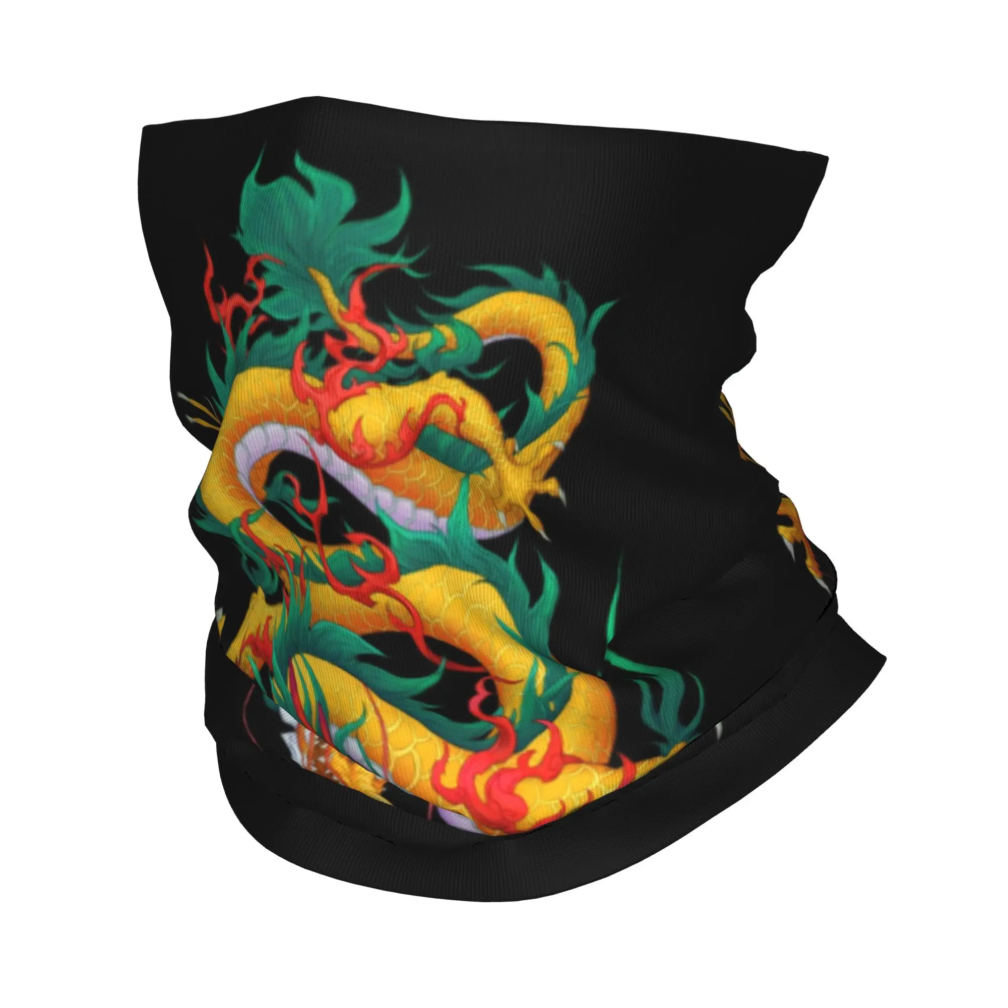 Custom Golden Green Dragon Tattoo Bandana Winter Neck Warmer Men Windproof Wrap Face Scarf for Hiking Chinese Oriental Mythical
Custom Golden Green Dragon Tattoo Bandana Winter Neck Warmer Men Windproof Wrap Face Scarf for Hiking Chinese Oriental Mythical