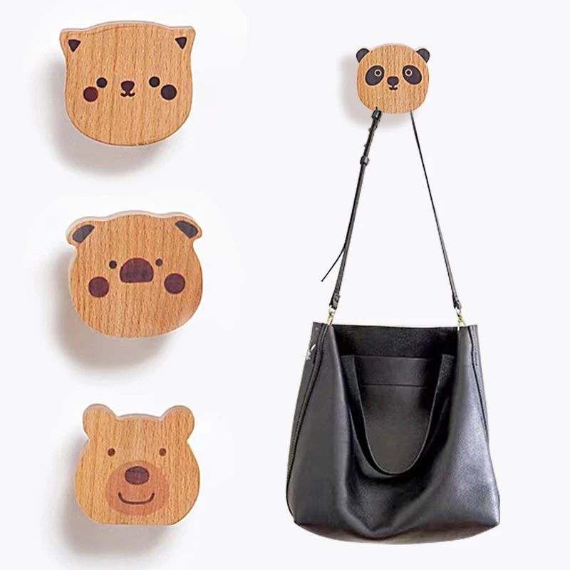 Animal Wooden Hooks Cute Room Decor Hook Wall Keychain Coat Hook Home Door Wood Hook Hanger Kitchen Accessories Gadget
Animal Wooden Hooks Cute Room Decor Hook Wall Keychain Coat Hook Home Door Wood Hook Hanger Kitchen Accessories Gadget