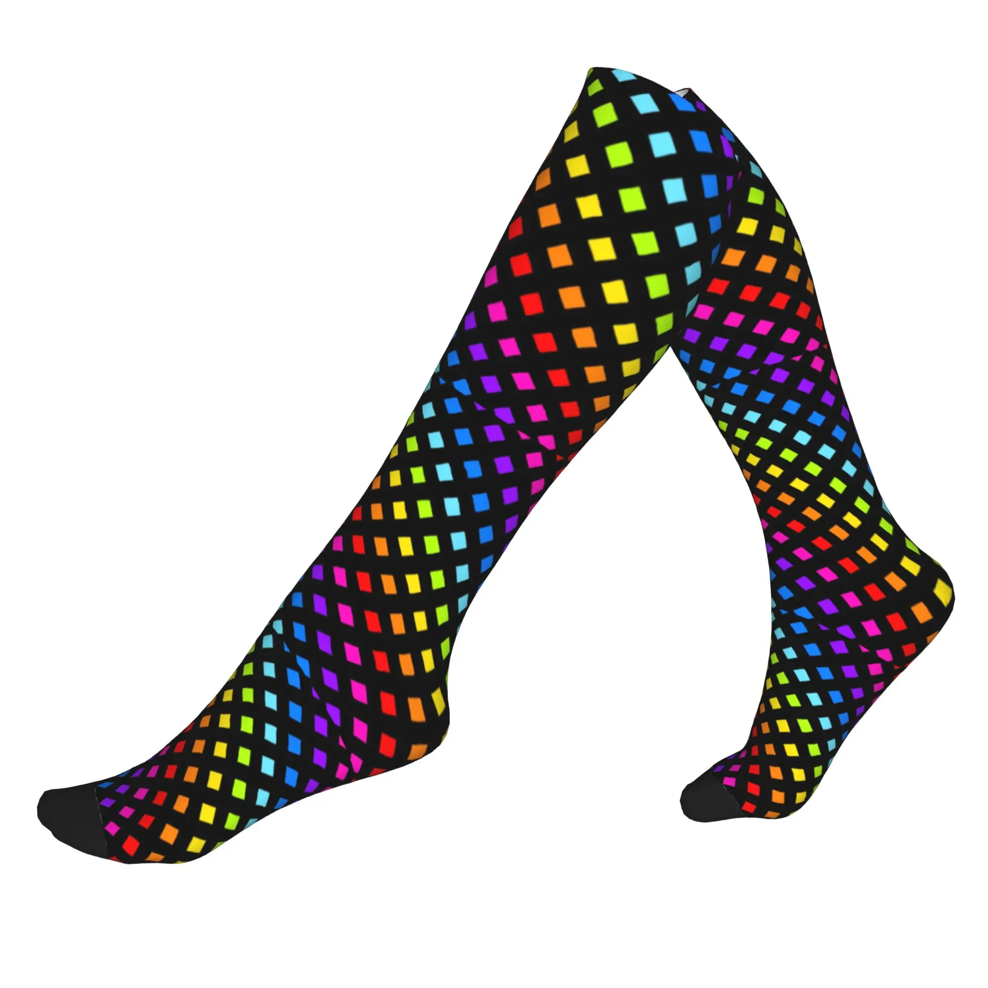 Rainbow Checkers Checkered Men's Sports Compression Socks Unisex Kawaii Spring Summer Autumn Winter Dress Socks
Rainbow Checkers Checkered Men's Sports Compression Socks Unisex Kawaii Spring Summer Autumn Winter Dress Socks