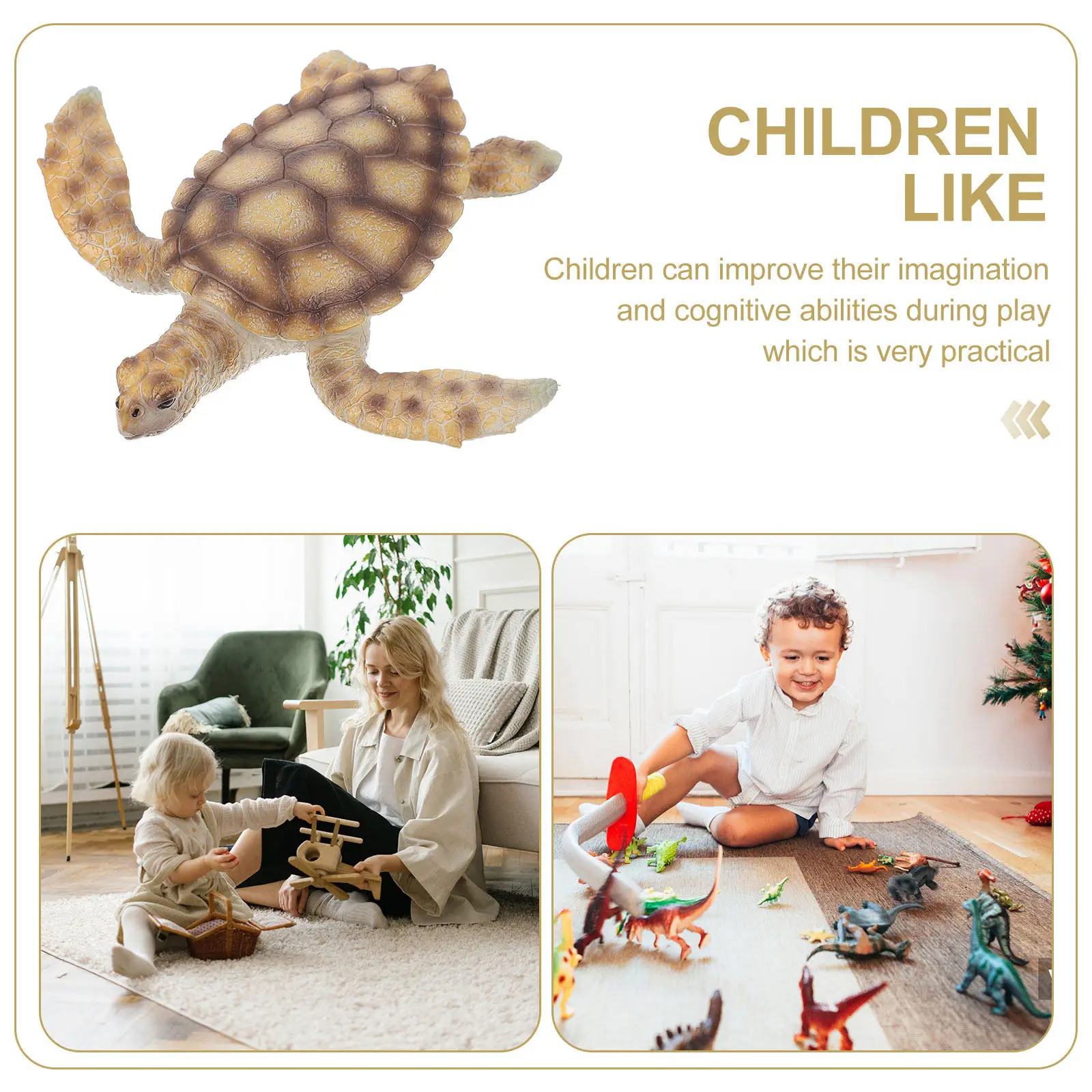 Premium Plastic Realistic Sea Turtle Ornament for Kids Learning Home Decor Educational Animal Figure Desktop Display
Premium Plastic Realistic Sea Turtle Ornament for Kids Learning Home Decor Educational Animal Figure Desktop Display