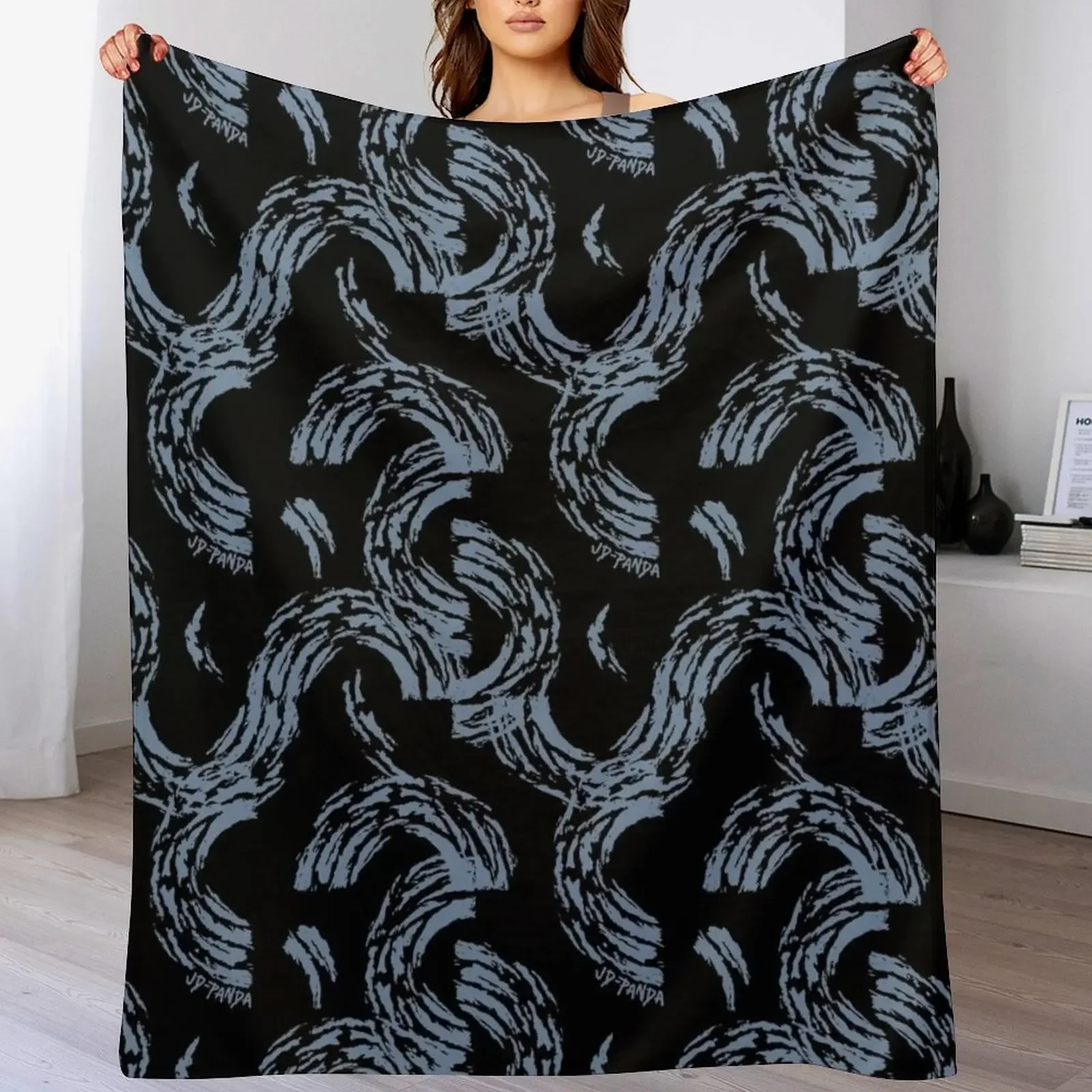 New Tossed Semi-Circles Linoleum Block Print in Faded Denim Throw Blanket Fuzzy Plush Throw Blanket for Sofa Chair
New Tossed Semi-Circles Linoleum Block Print in Faded Denim Throw Blanket Fuzzy Plush Throw Blanket for Sofa Chair
