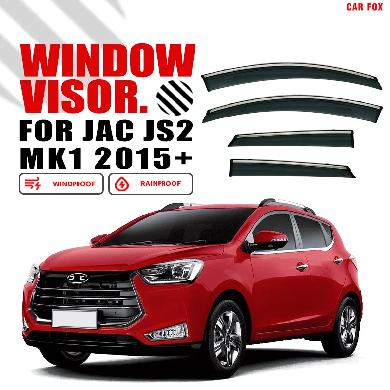 Пластиковый козырек для окон JAC JS2 2015-2023, оттенки на вентиляционное отверстие, защита от солнца, дождя, 4 шт./комплект, для JAC JS2 2015-2023
Пластиковый козырек для окон JAC JS2 2015-2023, оттенки на вентиляционное отверстие, защита от солнца, дождя, 4 шт./комплект, для JAC JS2 2015-2023