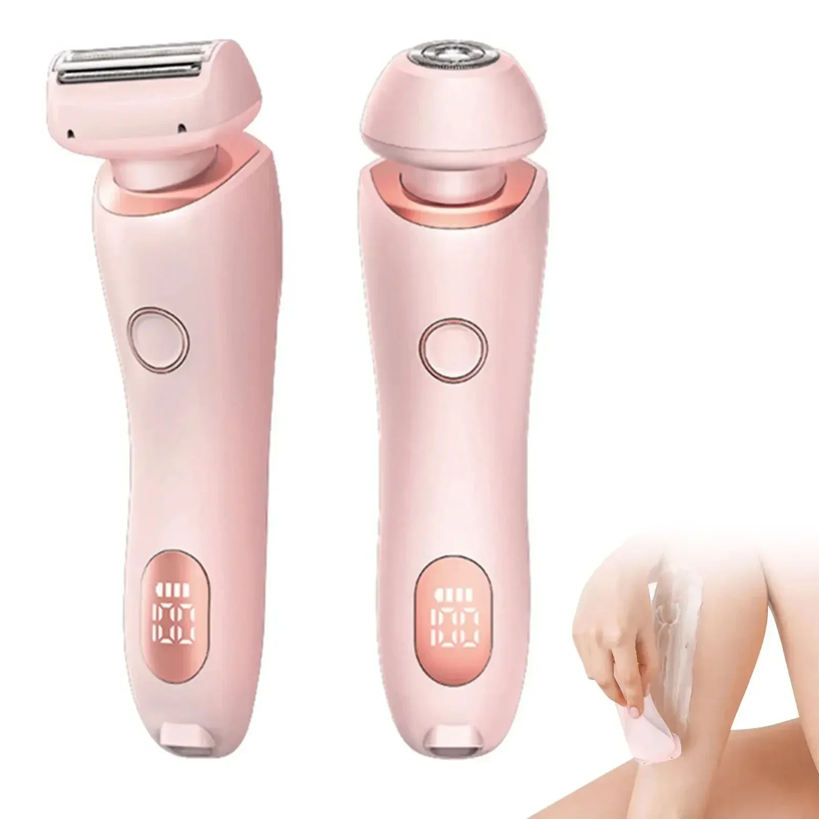 Electric Razors 2 In 1 Bikini Trimmer for Women Face Shavers Hair Removal for Underarms Legs Ladies Body Trimmer IPX7 Waterproof
Electric Razors 2 In 1 Bikini Trimmer for Women Face Shavers Hair Removal for Underarms Legs Ladies Body Trimmer IPX7 Waterproof