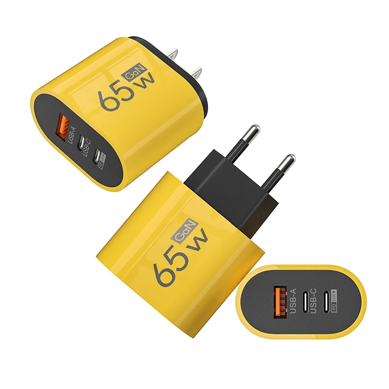 1Pcs 65W GaN Fast Charging Mobile Phone Charger QC3.0 USB Type C Chargers Dual PD Wall Adapter EU/US Plug
1Pcs 65W GaN Fast Charging Mobile Phone Charger QC3.0 USB Type C Chargers Dual PD Wall Adapter EU/US Plug