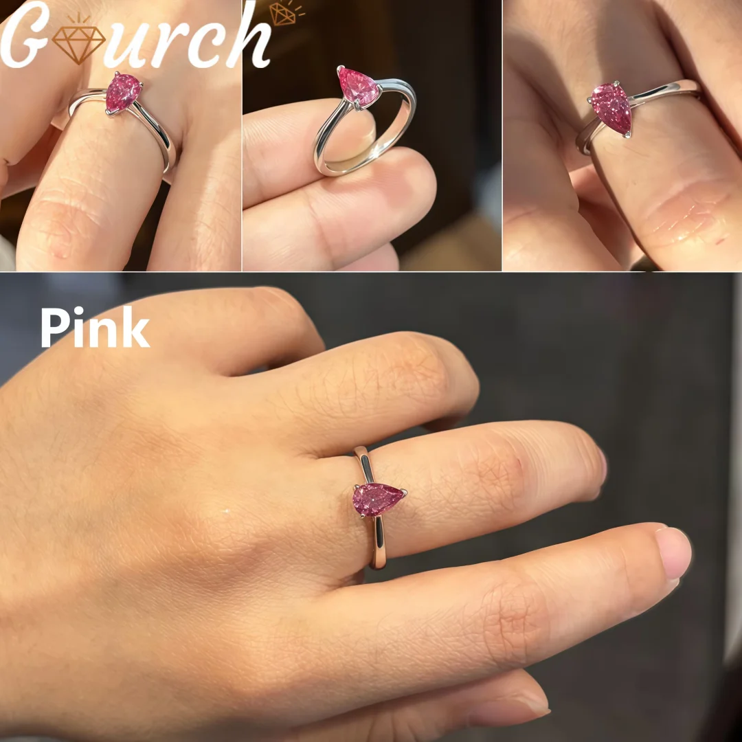 Кольцо с муассанитом Gourch 1CT D цвета груши овальной огранки Asscher из стерлингового серебра S925, необычные роскошные ювелирные изделия, уникальный свадебный подарок для женщин
Кольцо с муассанитом Gourch 1CT D цвета груши овальной огранки Asscher из стерлингового серебра S925, необычные роскошные ювелирные изделия, уникальный свадебный подарок для женщин