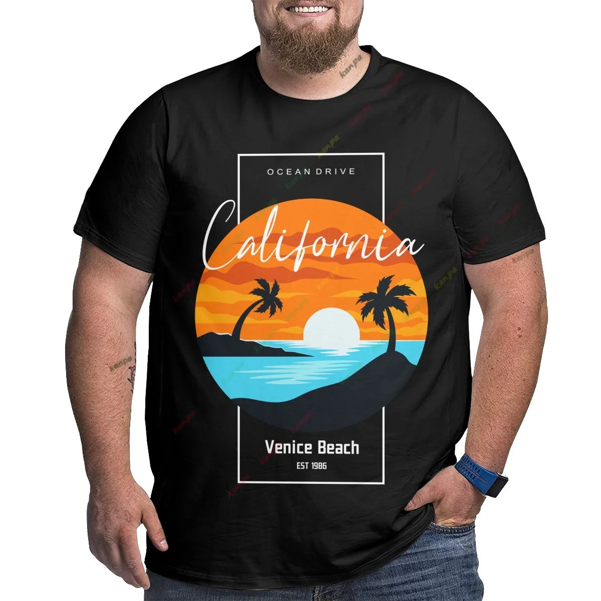 Vintage Men's T-shirt Summer Island Sunset Printed Short-sleeve Tees Loose Daily Men Clothing Casual Streetwear 6XL
Vintage Men's T-shirt Summer Island Sunset Printed Short-sleeve Tees Loose Daily Men Clothing Casual Streetwear 6XL