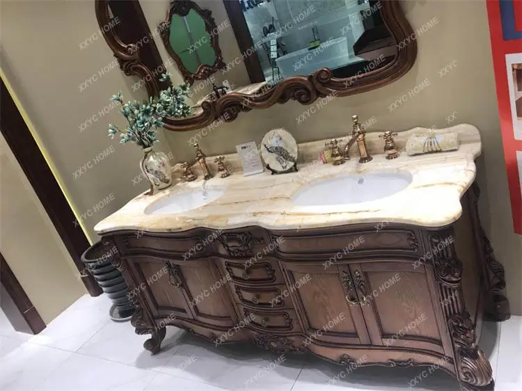 X69 Black Bathroom Vanity Double Sink Bathroom Cabinet Nordic American Red Oak Marble Dual Washbasin Facial
X69 Black Bathroom Vanity Double Sink Bathroom Cabinet Nordic American Red Oak Marble Dual Washbasin Facial