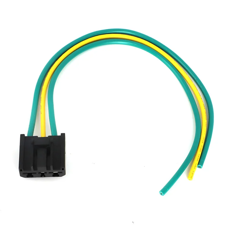 Front Blower Motor Connector Plug Wiring Harness Pigtail cable 3 Wire AC fits for Jeep Wrangler JK JKU Sport 2014 - 2018 2017
Front Blower Motor Connector Plug Wiring Harness Pigtail cable 3 Wire AC fits for Jeep Wrangler JK JKU Sport 2014 - 2018 2017
