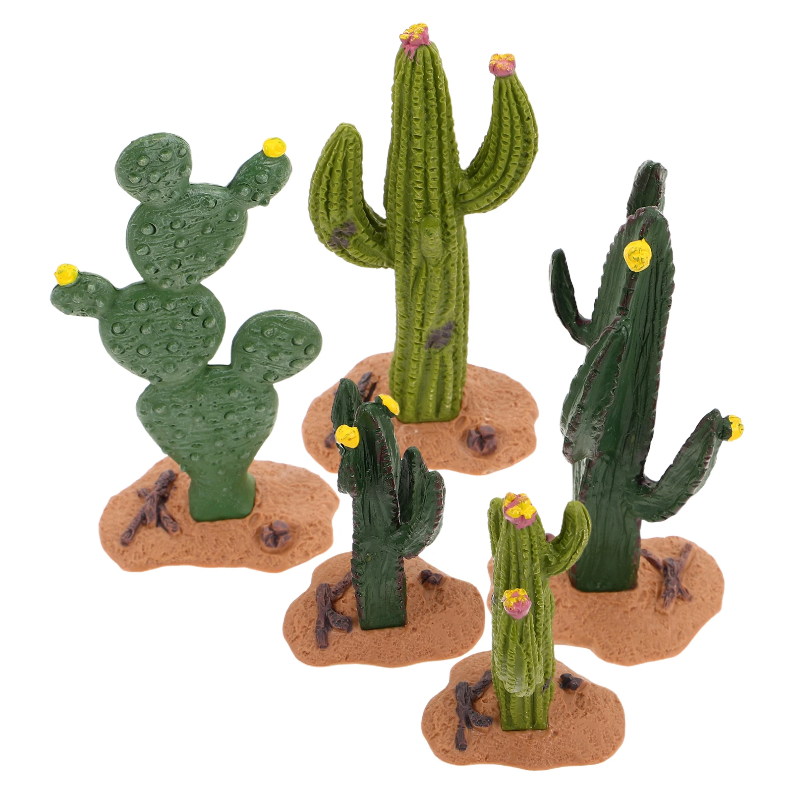 5 Pcs Artificial Plants Simulated Cactus Decoration Miniature Resin Indoor Ornaments Dollhouse Bonsai Small Succulent Landscape
5 Pcs Artificial Plants Simulated Cactus Decoration Miniature Resin Indoor Ornaments Dollhouse Bonsai Small Succulent Landscape
