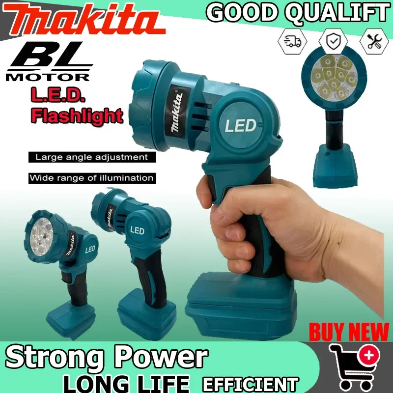 Аккумуляторный светодиодный рабочий фонарь Makita, перезаряжаемый фонарик, 18В, электроинструмент, для использования в помещении и на улице, ночной прожектор, электроинструменты
Аккумуляторный светодиодный рабочий фонарь Makita, перезаряжаемый фонарик, 18В, электроинструмент, для использования в помещении и на улице, ночной прожектор, электроинструменты