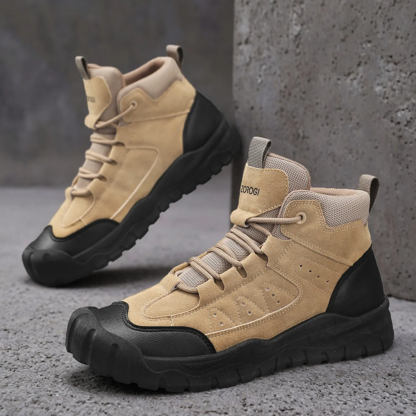 Men Hiking Shoes PU Leather Climbing Sneakers Outdoor Sport Boots Men Thick Bottom Trekking Mountain Shoes Athletic
Men Hiking Shoes PU Leather Climbing Sneakers Outdoor Sport Boots Men Thick Bottom Trekking Mountain Shoes Athletic