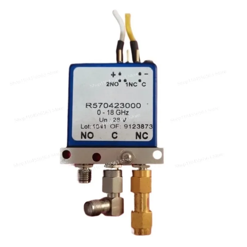 R570423000 RF Coaxial Switch | 0-18GHz Broadband 28V High-Frequency Signal Switch
R570423000 RF Coaxial Switch | 0-18GHz Broadband 28V High-Frequency Signal Switch