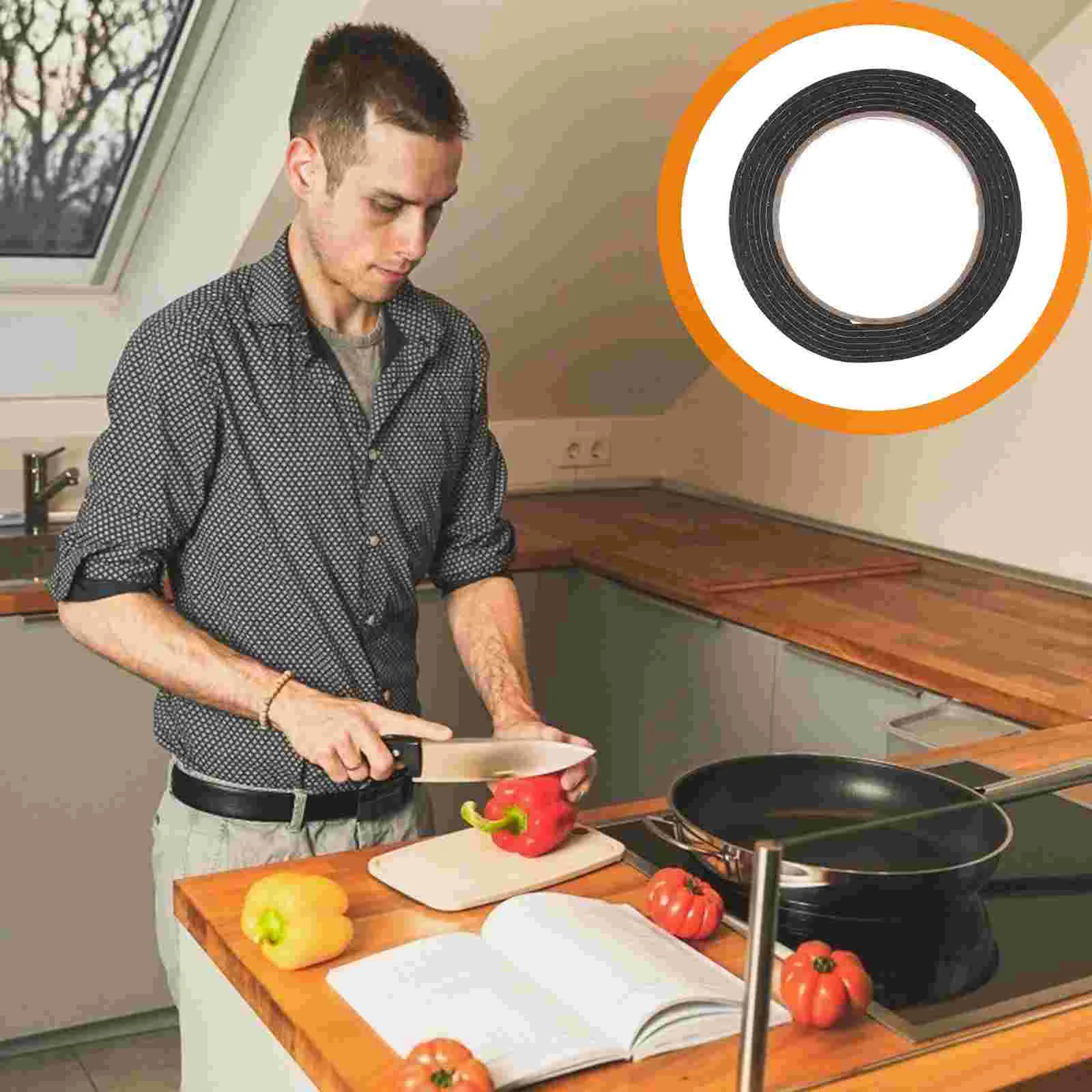 2 M Gas Stove Anti-fouling Strips Sealing Tape for Kitchen Sink Anti-corrosion Antifouling
2 M Gas Stove Anti-fouling Strips Sealing Tape for Kitchen Sink Anti-corrosion Antifouling