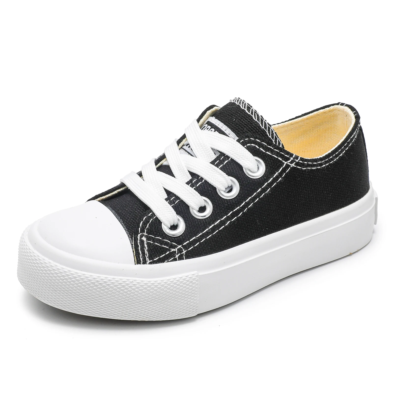 OPOEE Boys Girls Baby Children's Shoes Low top lace-up Children's Canvas Shoes Back-to-School Season Small White Shoes
OPOEE Boys Girls Baby Children's Shoes Low top lace-up Children's Canvas Shoes Back-to-School Season Small White Shoes