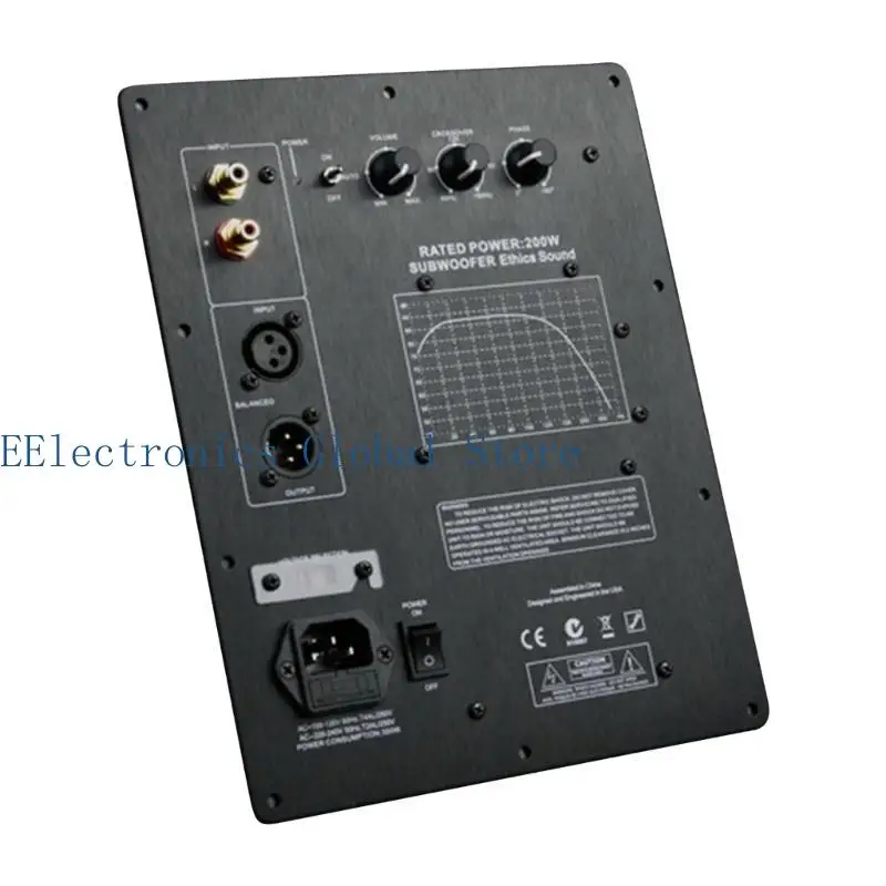 462B 200W 4-8Ω Digital Power Amplifier Board Subwoofer Amplifier for Home Theater System Integrated Power Amplifier
462B 200W 4-8Ω Digital Power Amplifier Board Subwoofer Amplifier for Home Theater System Integrated Power Amplifier