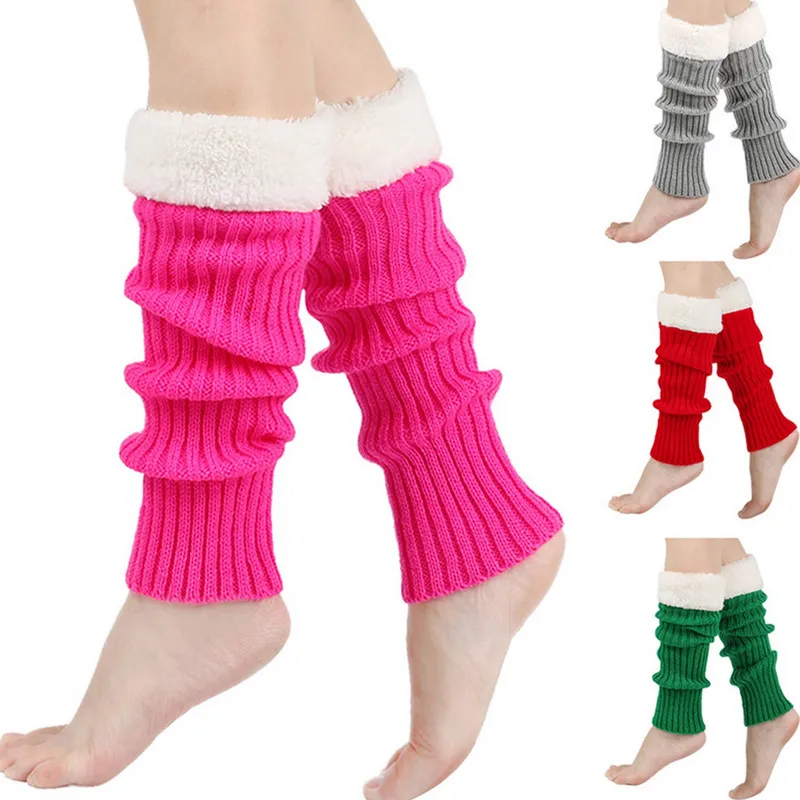 WPNAKS Women Knit Leg Warmer Autumn Winter Stocking Patchwork Calf Cover Boot Socks Streetwear for Daily Party
WPNAKS Women Knit Leg Warmer Autumn Winter Stocking Patchwork Calf Cover Boot Socks Streetwear for Daily Party