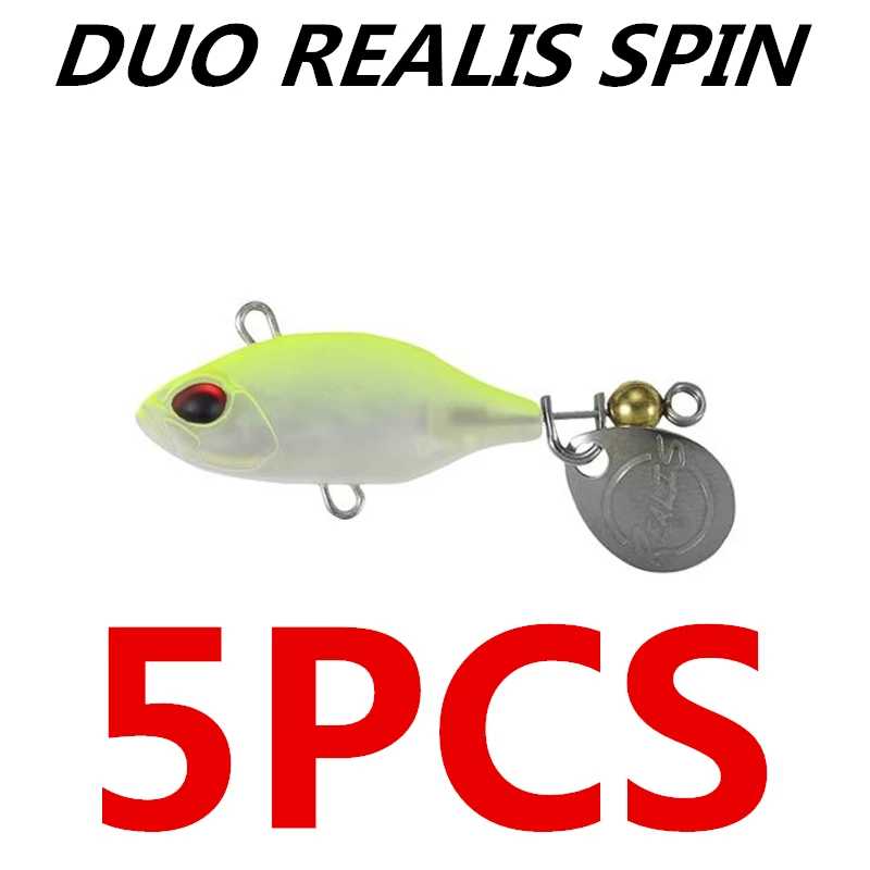 LURETV DUO SAME STYLE Japanese REALIS SPIN 50S 9G VIB composite glitter lure 9035
LURETV DUO SAME STYLE Japanese REALIS SPIN 50S 9G VIB composite glitter lure 9035