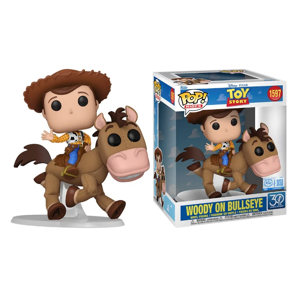 Funko Pop Toy Story Woody Bullseye Action Figures 2 Pack Collectible Toy for Fans Birthday Gift
Funko Pop Toy Story Woody Bullseye Action Figures 2 Pack Collectible Toy for Fans Birthday Gift