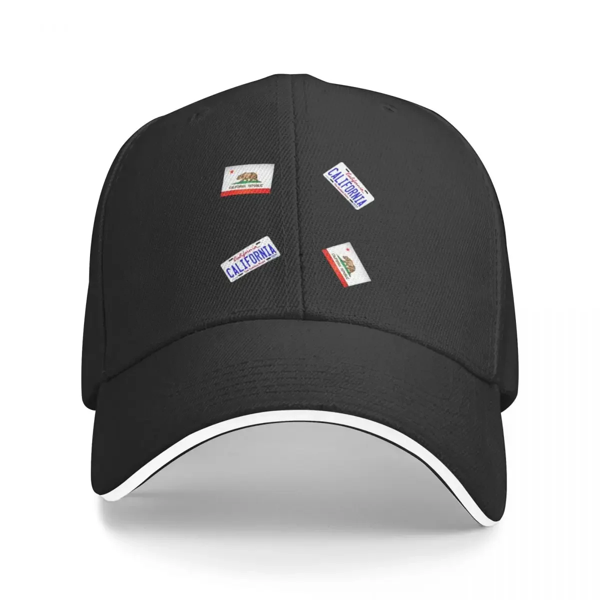 California Flag and California License Plate Sticker PackPattern Baseball Cap hard hat For Women Men's
California Flag and California License Plate Sticker PackPattern Baseball Cap hard hat For Women Men's