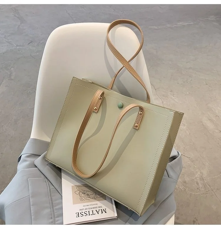 Luxury Pu Shoulder Bag Women's Large Capacity Tote Bag Student Class Shoulder Bag Versatile Portable HandBag Women's Bag New
Luxury Pu Shoulder Bag Women's Large Capacity Tote Bag Student Class Shoulder Bag Versatile Portable HandBag Women's Bag New