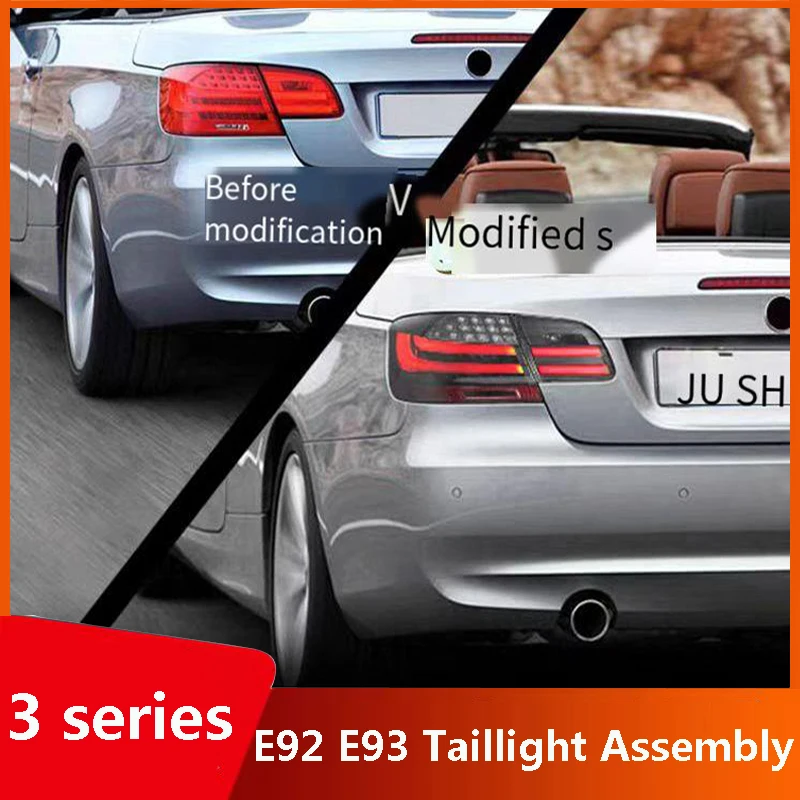 Suitable for BMW 3 Series E92 E93 tail light assembly turn daylight lamp M3 modification LED tail light
Suitable for BMW 3 Series E92 E93 tail light assembly turn daylight lamp M3 modification LED tail light