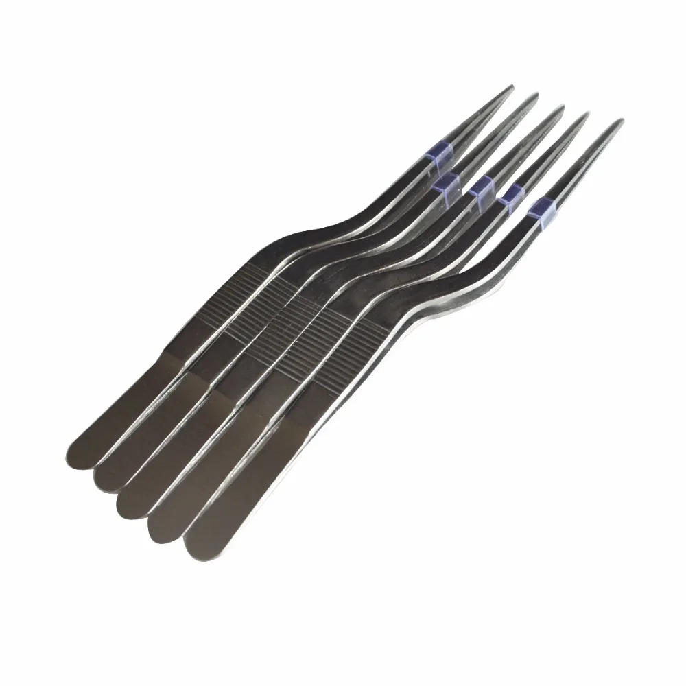 10Pcs Useful Stainless Steel Tweezers ENT Instrument Ear Forceps Bending Gun Shape With Dentate Forceps Surgical Accessories
10Pcs Useful Stainless Steel Tweezers ENT Instrument Ear Forceps Bending Gun Shape With Dentate Forceps Surgical Accessories