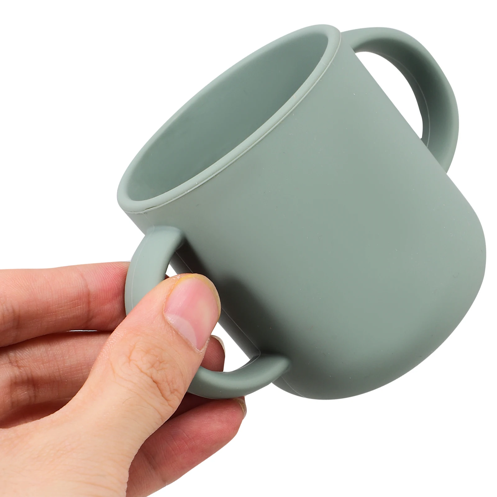 Silicone Training Toddler Water Drinking Cup Double Handle Spill Proof Baby Orange Color Newborn Feeding Cup Tea Mug
Silicone Training Toddler Water Drinking Cup Double Handle Spill Proof Baby Orange Color Newborn Feeding Cup Tea Mug
