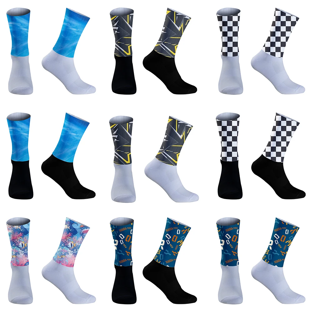 2024 New Summer Cycling Aero Socks Team Anti Slip Seamless Silicone Pro Running Sport Road Bike Sock
2024 New Summer Cycling Aero Socks Team Anti Slip Seamless Silicone Pro Running Sport Road Bike Sock