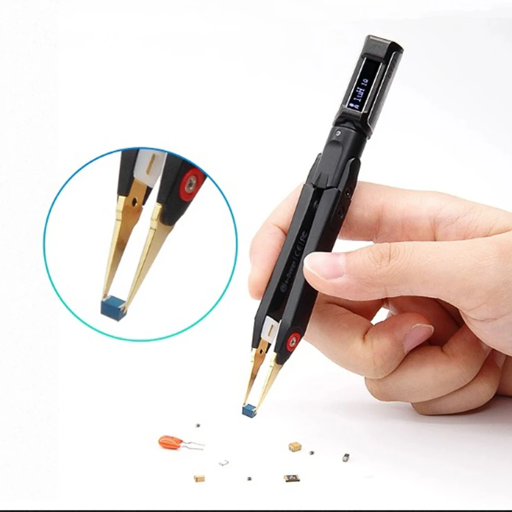 Mini Digital Tweezers Handheld Bridge Measurements DT71 LCR Meter Signal Generator Debugging Repairing Tool with OLED Display
Mini Digital Tweezers Handheld Bridge Measurements DT71 LCR Meter Signal Generator Debugging Repairing Tool with OLED Display