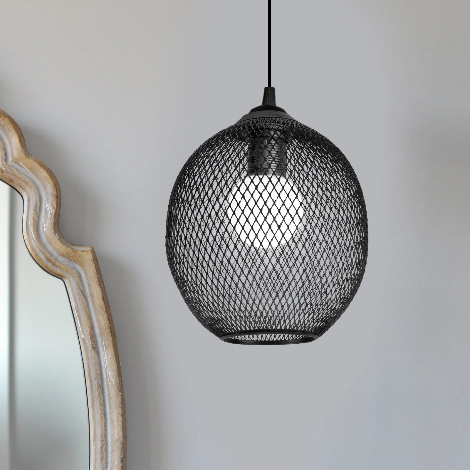 Hollow Out Metal Lamp Shade Cover for Pendant Ceiling Floor Wall Lights Decorative Iron Mesh Light Cage Guard for Home Hotel
Hollow Out Metal Lamp Shade Cover for Pendant Ceiling Floor Wall Lights Decorative Iron Mesh Light Cage Guard for Home Hotel