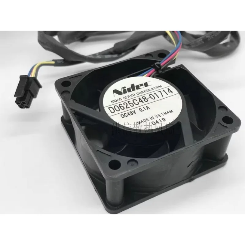 HJY 1PCS Nidec 6025 D0625C48-01714 DC48V 0.1A 60*25MM 4-wire fan
HJY 1PCS Nidec 6025 D0625C48-01714 DC48V 0.1A 60*25MM 4-wire fan