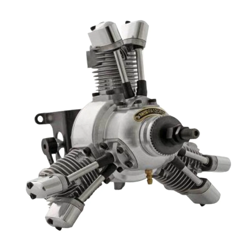 20Cc FA-120R3 Three Cylinder Four-stroke Methanol Engine Remot Controlled Fixed Wing Aircraft Methanol Engine Model
20Cc FA-120R3 Three Cylinder Four-stroke Methanol Engine Remot Controlled Fixed Wing Aircraft Methanol Engine Model