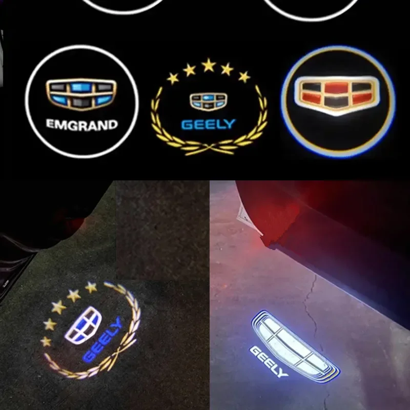 Car Accesorios Para Auto Door Led Lights Welcome Light Built-in Battery For Geely Atlas Coolray Emgrand EC7 EC8 X7 EX7 CK2 CK3
Car Accesorios Para Auto Door Led Lights Welcome Light Built-in Battery For Geely Atlas Coolray Emgrand EC7 EC8 X7 EX7 CK2 CK3