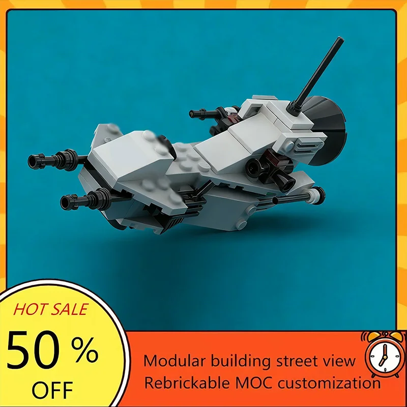 76PCS Popular Space War Movie Model MOC Building Bricks Shuttle Craft Modular Technology Gift Holiday Assemble Children Toy Suit
76PCS Popular Space War Movie Model MOC Building Bricks Shuttle Craft Modular Technology Gift Holiday Assemble Children Toy Suit