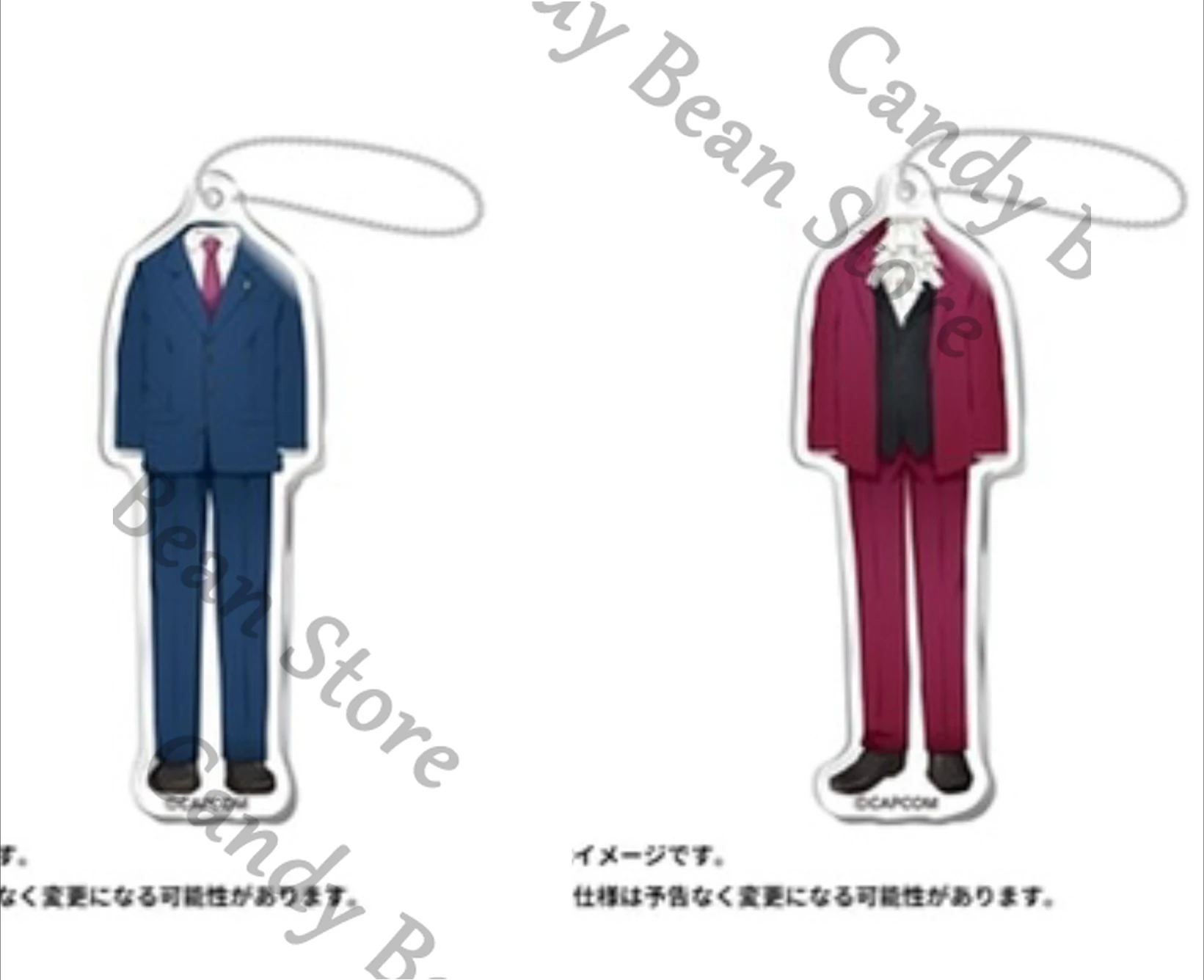 Genuine Anime Ace Attorney Phoenix Wright Miles Edgeworth Cosplay Acrylic Keychain Cartoon Keyring Costume Pendant Adorn Xmas
Genuine Anime Ace Attorney Phoenix Wright Miles Edgeworth Cosplay Acrylic Keychain Cartoon Keyring Costume Pendant Adorn Xmas