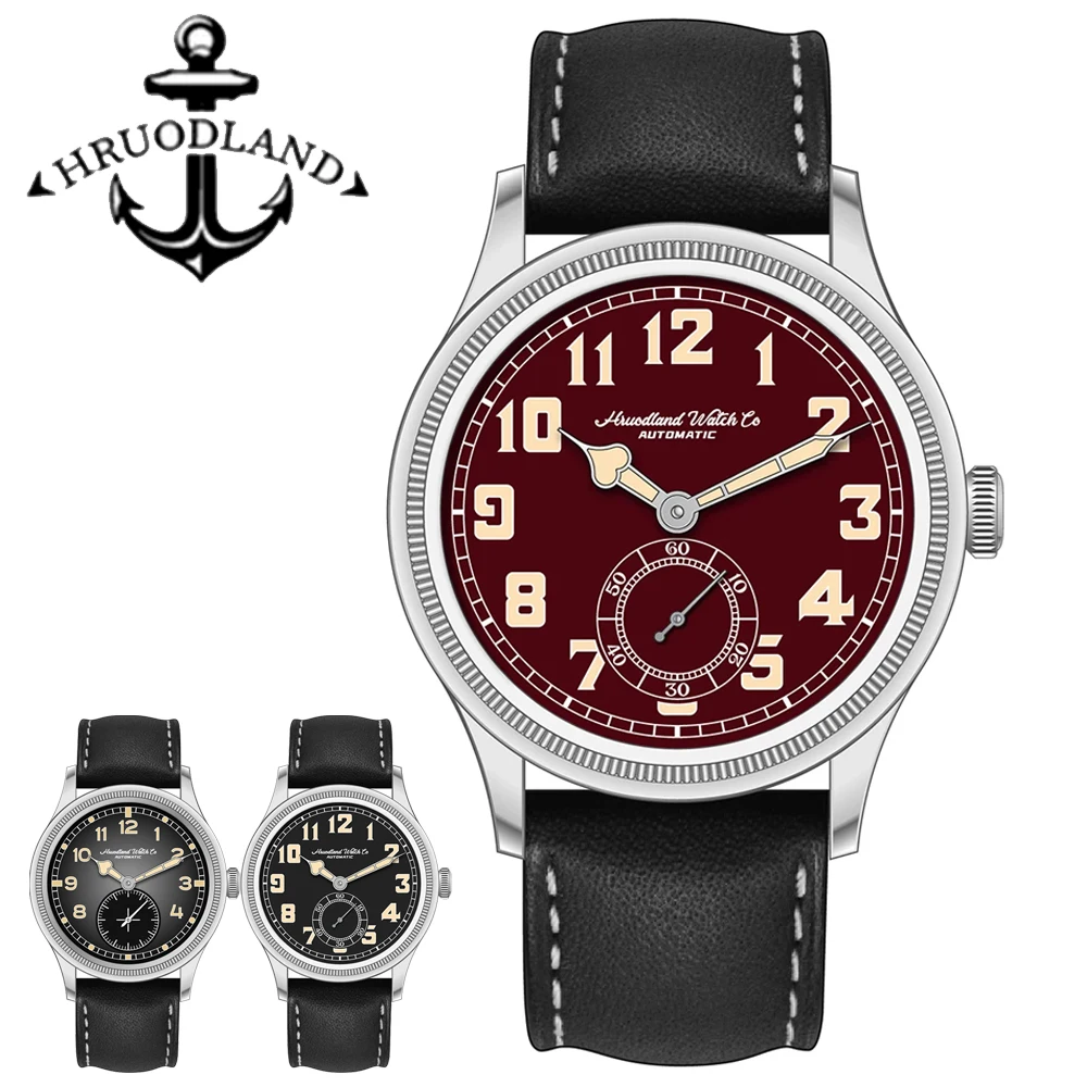 Hruodland Retro Classic Men Watches Automatic Mechanical Stainless Steel Brown Leather Diving Wristwatch for Men 2024
Hruodland Retro Classic Men Watches Automatic Mechanical Stainless Steel Brown Leather Diving Wristwatch for Men 2024
