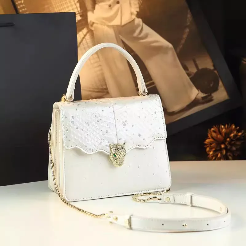 Luxury Fashion Leather Women's Handbags Chain Small Square Shoulder Crossbody Bag 2025 New Leopard Head Design Portable Bags
Luxury Fashion Leather Women's Handbags Chain Small Square Shoulder Crossbody Bag 2025 New Leopard Head Design Portable Bags