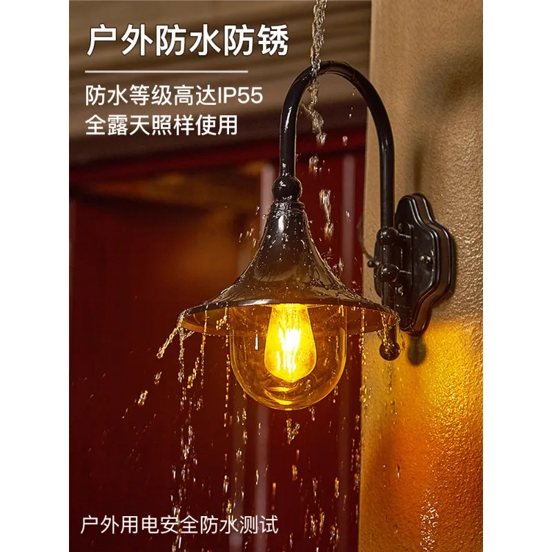 Outdoor wall light, waterproof garden , European outdoor wall , American horn, balcony wall, yard gate wall
Outdoor wall light, waterproof garden , European outdoor wall , American horn, balcony wall, yard gate wall
