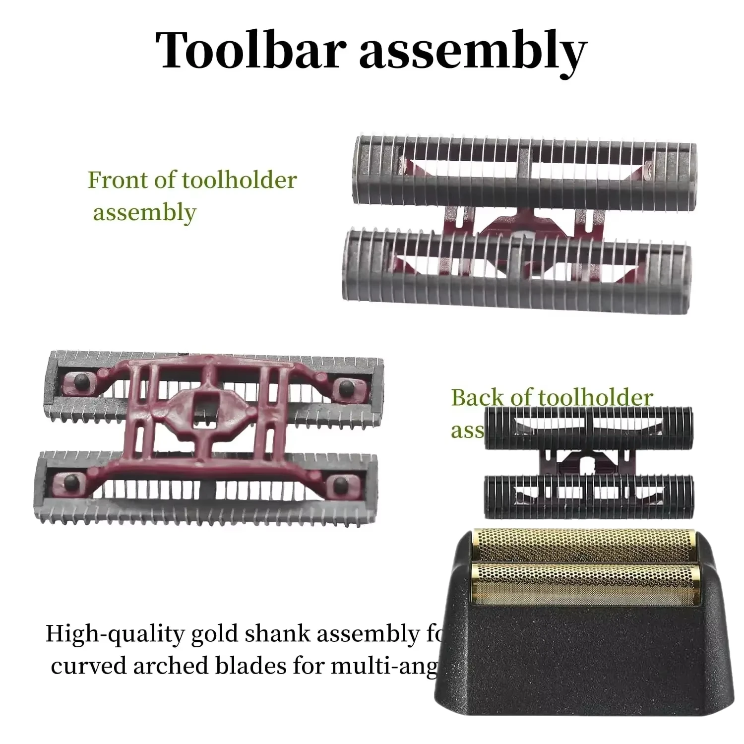 Сменная сетка для головки и режущий стержень в сборе, совместимая с серой Wahl 5 Star Finale Shaver Foil 7031-100, 7043-100
Сменная сетка для головки и режущий стержень в сборе, совместимая с серой Wahl 5 Star Finale Shaver Foil 7031-100, 7043-100