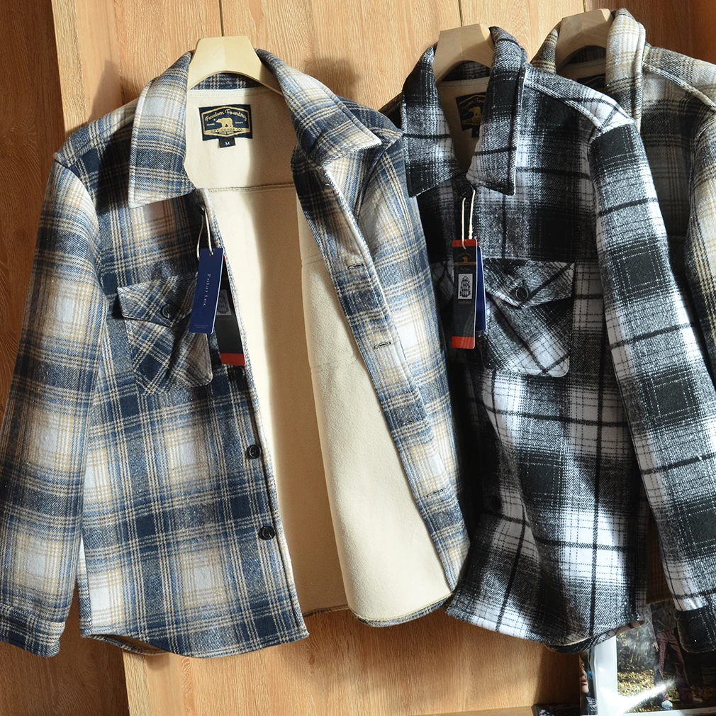 Thiened Fce! Super Value Recommendation! Winter Men's Warm Comfortable Casual Long Sve Plaid irt Jaet
Thiened Fce! Super Value Recommendation! Winter Men's Warm Comfortable Casual Long Sve Plaid irt Jaet