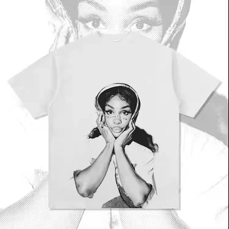 2025 SZA American fashion vintage print fashion loose couple all-in-one cotton heavy short-sleeved summer T-shirt
2025 SZA American fashion vintage print fashion loose couple all-in-one cotton heavy short-sleeved summer T-shirt