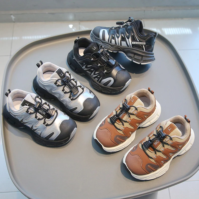 2025 Fall New Kids Shoes Breathable Rotating Buckle Lightweight Boys Girls Sneakers Sports Children Casual Shoes
2025 Fall New Kids Shoes Breathable Rotating Buckle Lightweight Boys Girls Sneakers Sports Children Casual Shoes