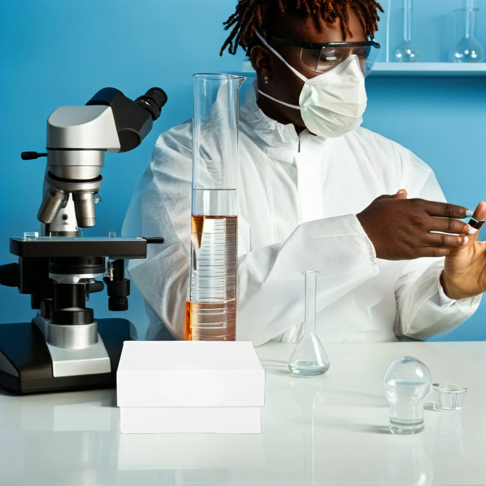 Freezing Box Test Tube Laboratory Holder Cryobox Ice Cube Bin Chemical Storage Containers Mini Boxes White Glass
Freezing Box Test Tube Laboratory Holder Cryobox Ice Cube Bin Chemical Storage Containers Mini Boxes White Glass