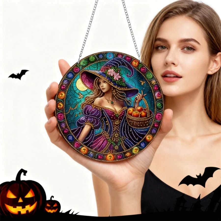 2026 New style Special Shaped Halloween Magical Hat Witch 5D DIY Art Hanging Decorations Diamond Painting Hanging Decorations
2026 New style Special Shaped Halloween Magical Hat Witch 5D DIY Art Hanging Decorations Diamond Painting Hanging Decorations