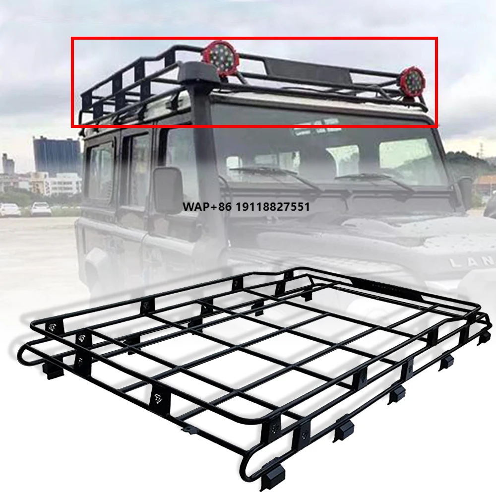 Offroad 4x4 Car Universal Aluminum Alloy Roof Rack Luggage Carrier Fit for landrover Defender 110
Offroad 4x4 Car Universal Aluminum Alloy Roof Rack Luggage Carrier Fit for landrover Defender 110