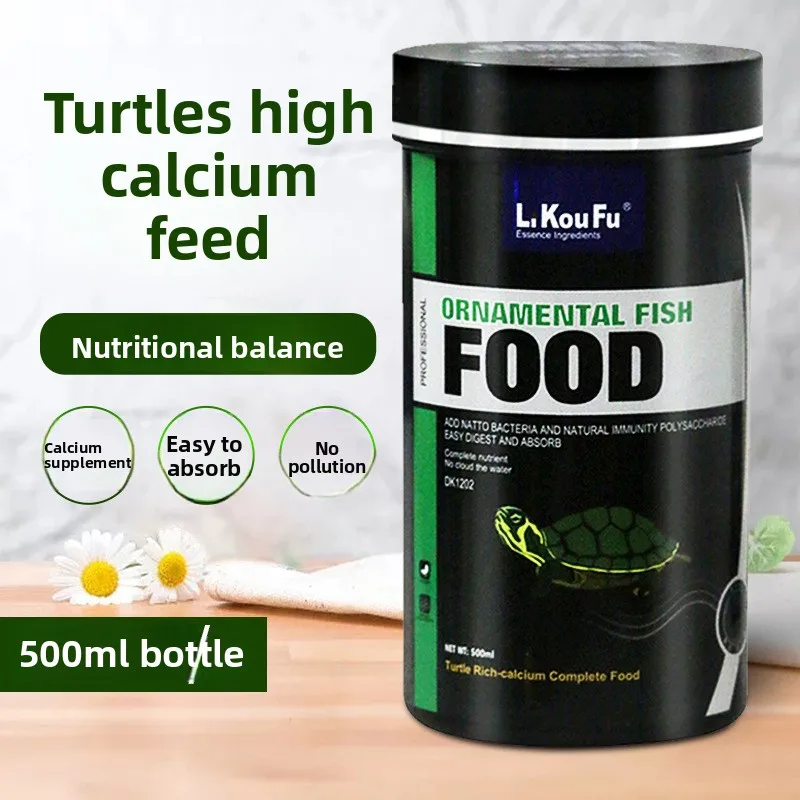 LiKouFu High Calcium Turtle Food,for Aquatic&Semi-Aquatic Turtles,Floating Sticks for Red-Eared Sliders,Snappers&Reeves' Turtles
LiKouFu High Calcium Turtle Food,for Aquatic&Semi-Aquatic Turtles,Floating Sticks for Red-Eared Sliders,Snappers&Reeves' Turtles